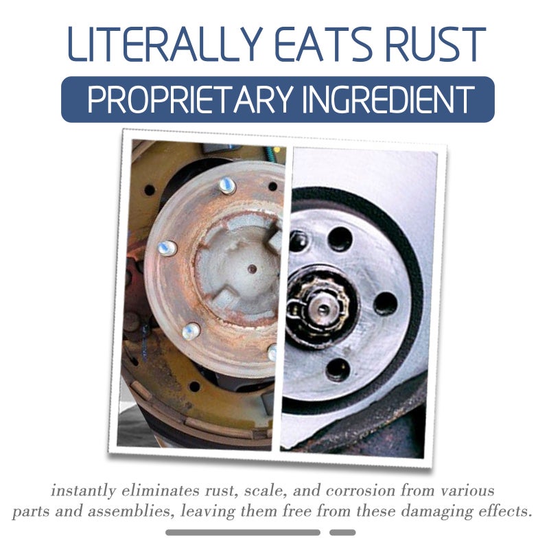 Rayhong Anti-Rust Conversion Agent Spray Car Wheel Tire Rim Door Lock Cleaning Rust Removal Renovation Lubricant - Image 5