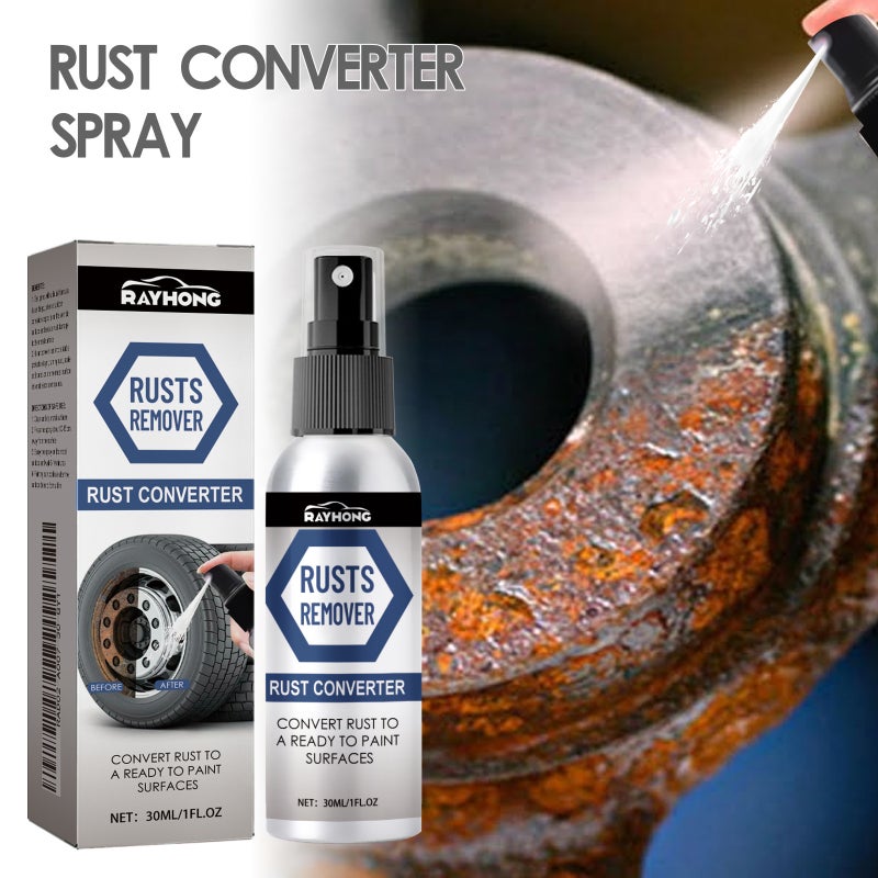 Rayhong Anti-Rust Conversion Agent Spray Car Wheel Tire Rim Door Lock Cleaning Rust Removal Renovation Lubricant - Image 2