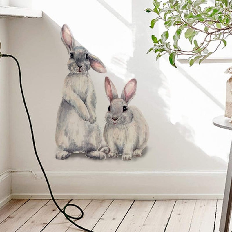CHengQiSM Rabbit Wall Decals for Kids - Image 3