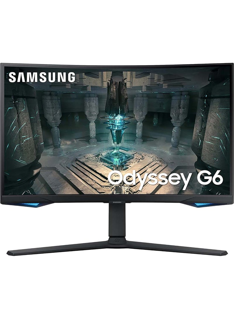 Samsung Odyssey G6 LS32BG650EUXXU 32" Curved Smart Gaming Monitor - QHD 2560x1440, 240Hz, 1ms, Speakers, HDMI 2.1, Full Smart Platform Black - Image 2