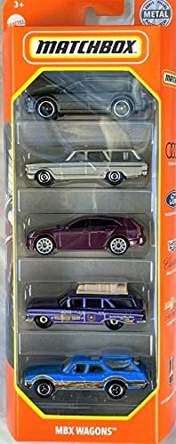 Matchbox MBX Wagons 5 Pack Set (1:64 Scale) - Image 5