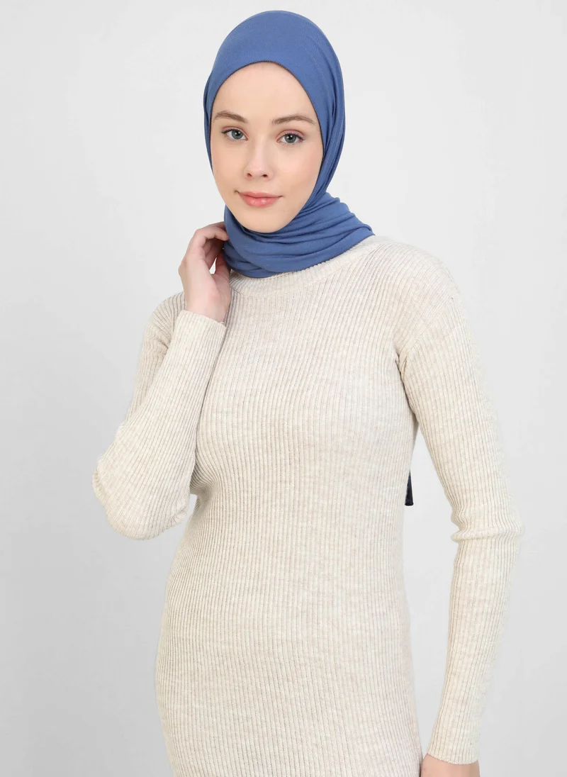 بور لا كارا من مودانيسا Stone Color - Knit Dresses - Por La Cara