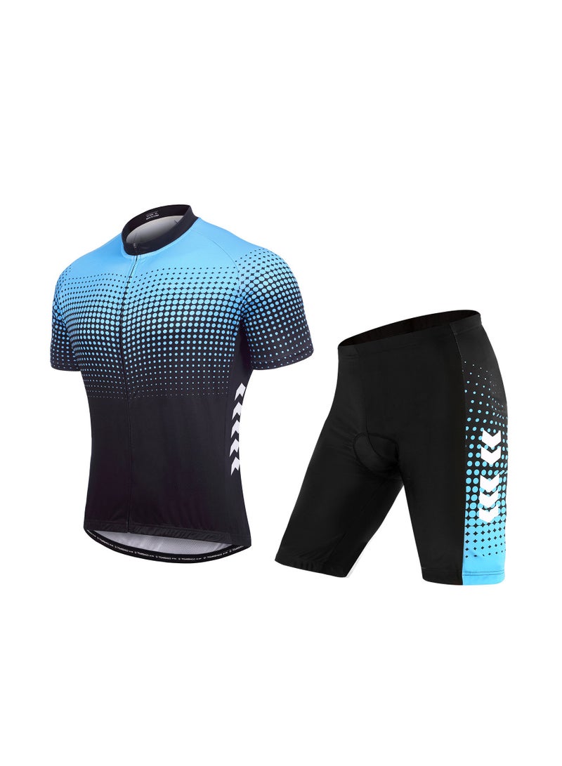KUYING Outdoor Mountain Bike Road Bike Riding Suit Set 