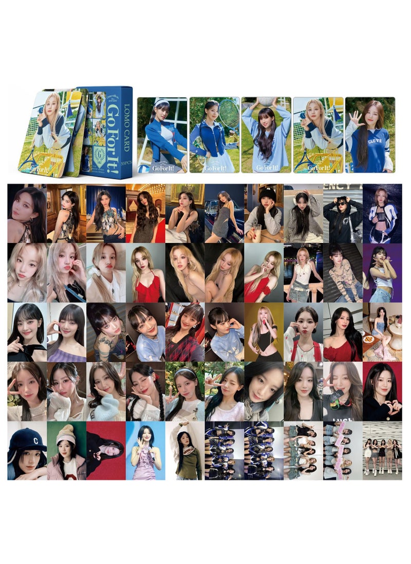 Generic - GIDLE Star Card GO FOR IT Jeon Soyeon YUQI Yeh Shuhua Minnie(G)I-DLE  Photo Album Lomo Cards 55Pcs - Image 1