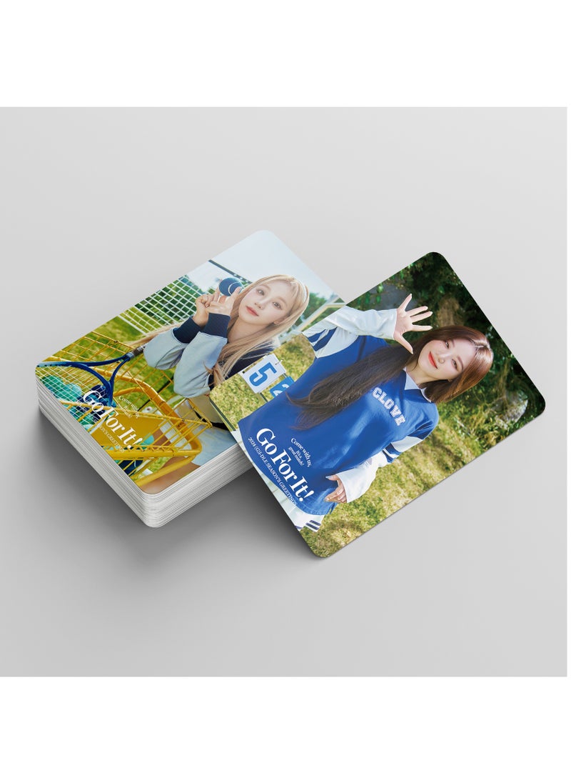Generic - GIDLE Star Card GO FOR IT Jeon Soyeon YUQI Yeh Shuhua Minnie(G)I-DLE  Photo Album Lomo Cards 55Pcs - Image 1