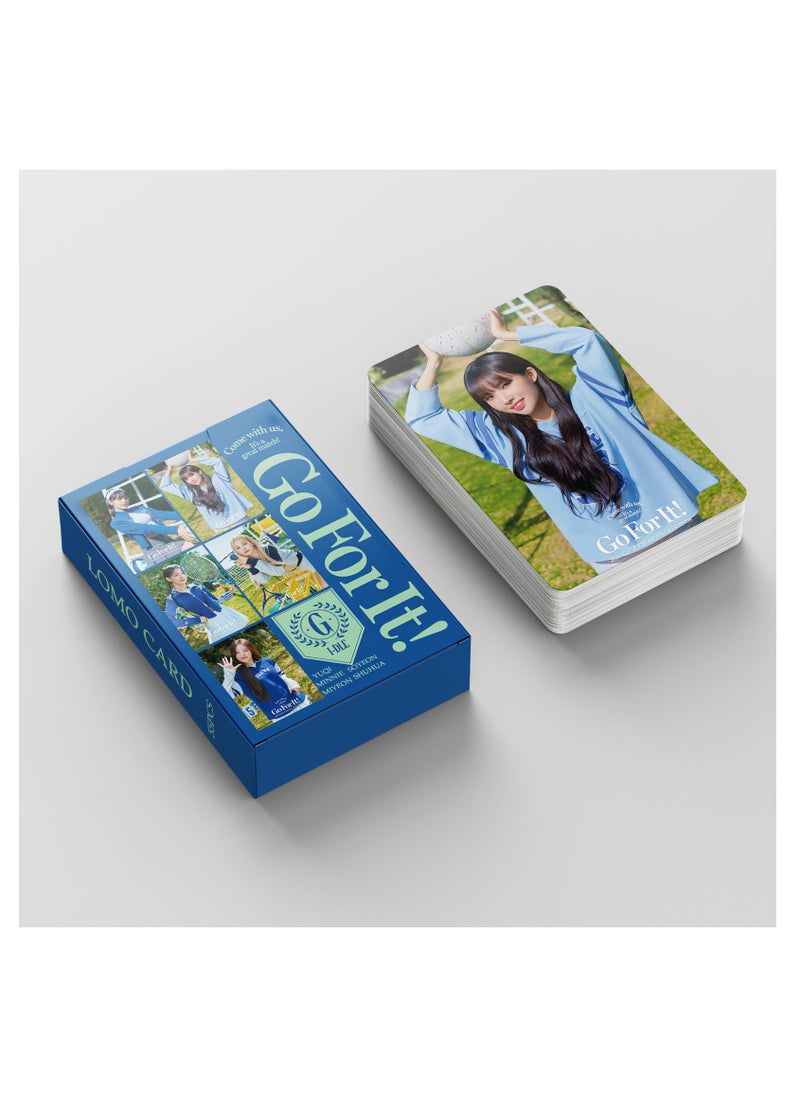 Generic - GIDLE Star Card GO FOR IT Jeon Soyeon YUQI Yeh Shuhua Minnie(G)I-DLE  Photo Album Lomo Cards 55Pcs - Image 1