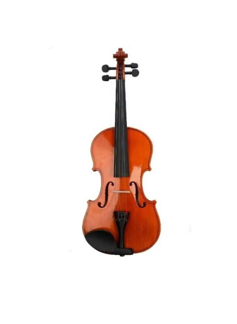 Megarya Indian Maple Wood Handmade Violin 4/4 Acoustic Violin Full Size with Bow Rosin Carrying Hard Case Instrument for Beginners Kids with Hard Case Bow And Rosin Color : Mahogany  - Image 2