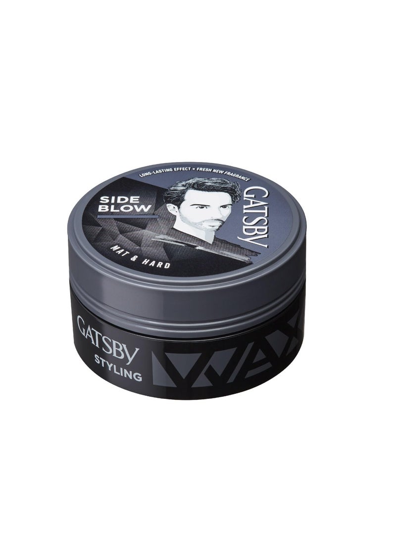 GATSBY Gatsby Japan Hair Styling Wax  Mat  Hard 25gm pack of 3  for High volume and Matte Finish  - Image 2