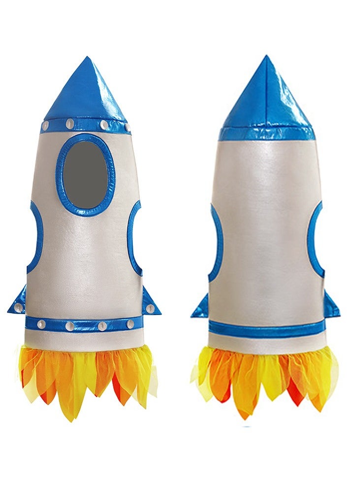 Generic - Rocket Costumes for Kids,Astronaut Pretend Play,Holiday Party Atmosphere Props,Cosplay Costume for Kids - Image 1