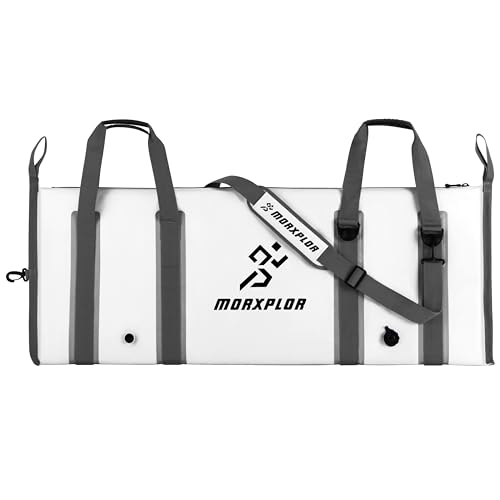 MORXPLOR Insulated Fish Cooler Bag for Fishing 41x17 47x17In 50x20In 60x24 72x30 Inch,Large Insulated Fish Kill Bag,Fishing Catch Bag Cooler with Common Smooth Water-Resistant Zipper - Image 1