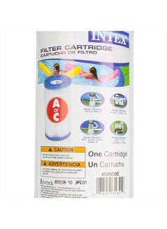 INTEX Type A Easy Set Above Ground Pool Replacment Filter Cartridge (4 Pack)  - Image 3