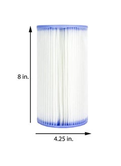 INTEX Type A Easy Set Above Ground Pool Replacment Filter Cartridge (4 Pack)  - Image 5