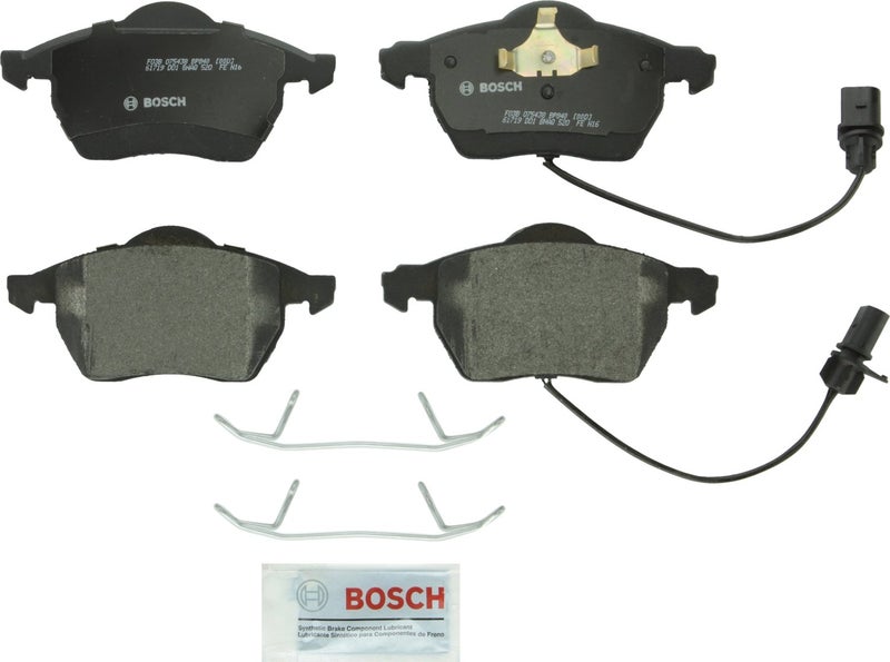 BOSCH BP840 QuietCast Premium Semi-Metallic Disc Brake Pad Set - Compatible With Select Audi A4, A4 Quattro, A6, A6 Quattro; Saab 9-5; Volkswagen Passat; FRONT - Image 5