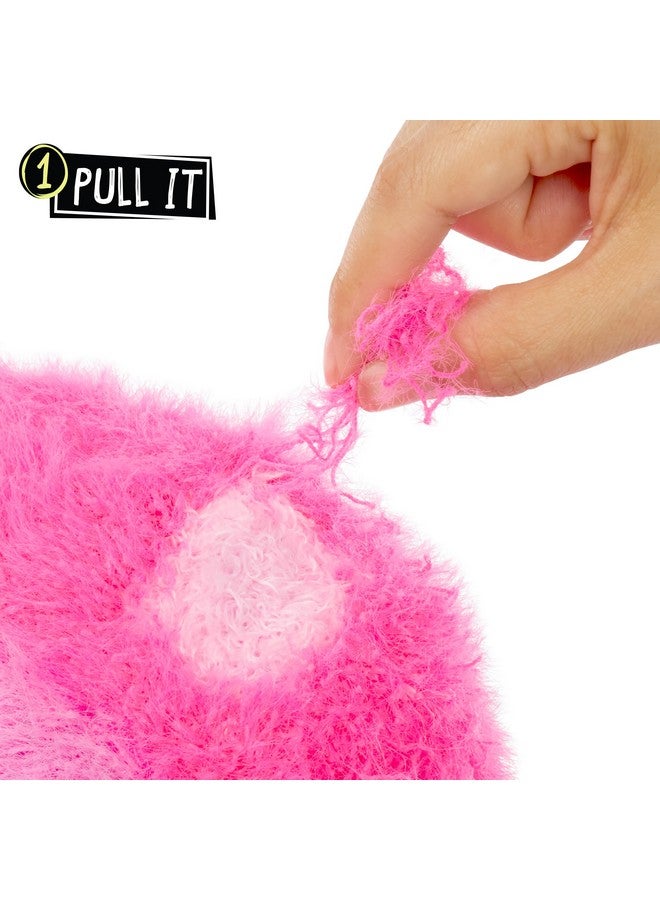 Fluffie Stuffiez Rainbow Large Collectible Feature Plush 11" Surprise Reveal Unboxing With Huggable Asmr Fidget Diy Fur Pulling, Ultra Soft Fluff - Image 3