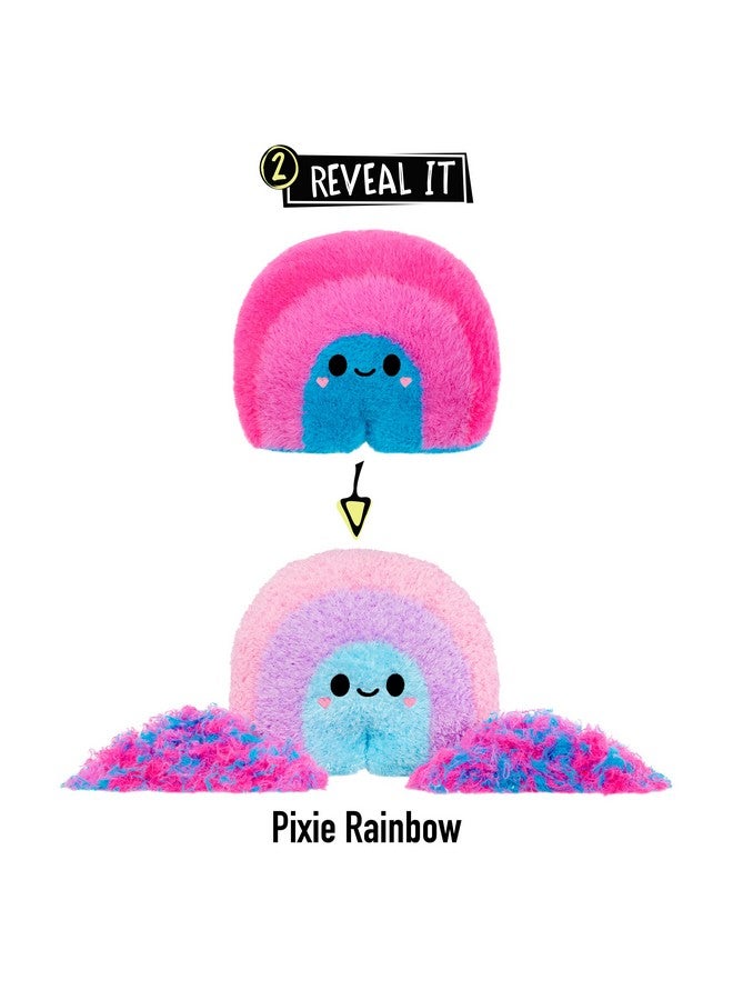 Fluffie Stuffiez Rainbow Large Collectible Feature Plush 11" Surprise Reveal Unboxing With Huggable Asmr Fidget Diy Fur Pulling, Ultra Soft Fluff - Image 4