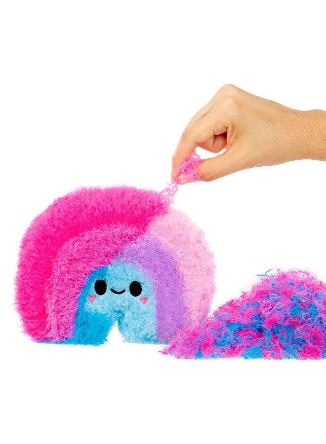 Fluffie Stuffiez Rainbow Large Collectible Feature Plush 11" Surprise Reveal Unboxing With Huggable Asmr Fidget Diy Fur Pulling, Ultra Soft Fluff - Image 2