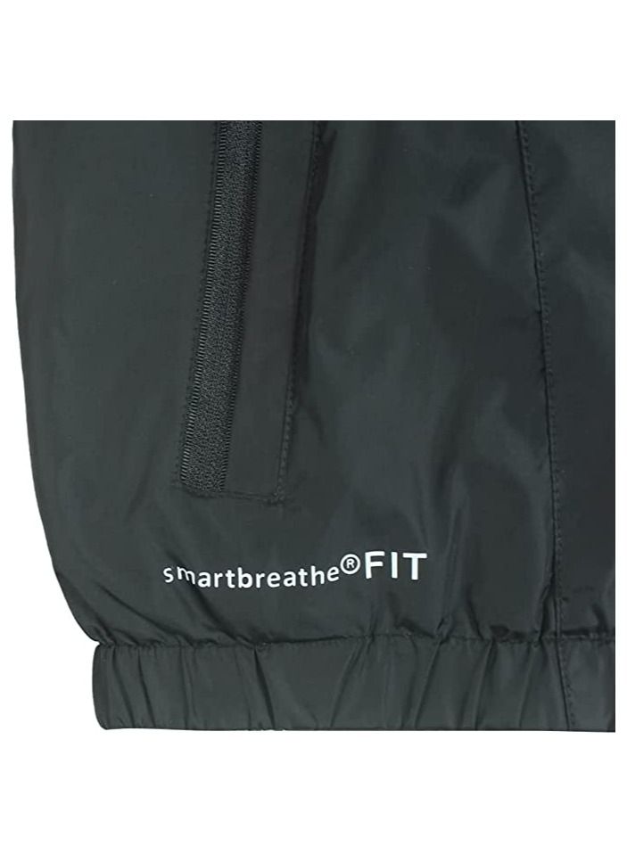 UHLSPORT uhlsport Rain Jacket Smart breathe® FIT Waterproof for all kinds of sports in cold and rainy weather Adjustable hat Elastic sleeves Two Zipped pockets on both sides - Image 5