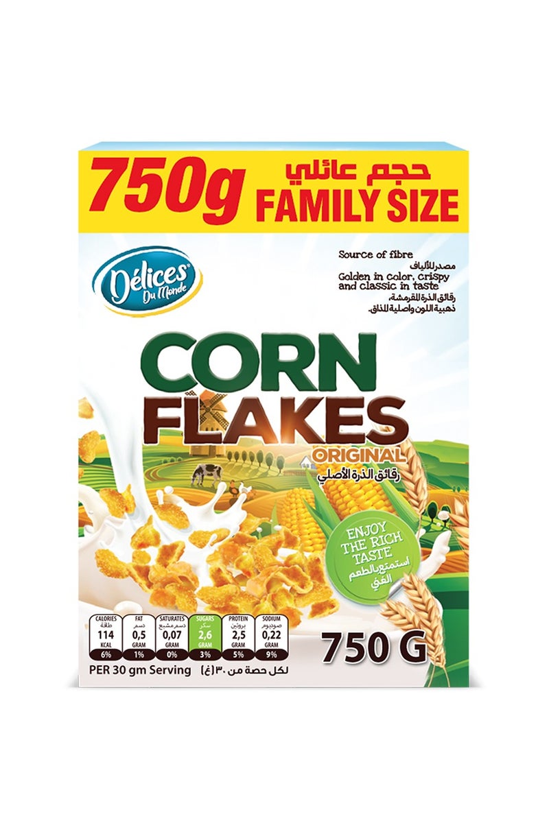 Délices Du Monde رقائق الذرة الأصلية - Image 1