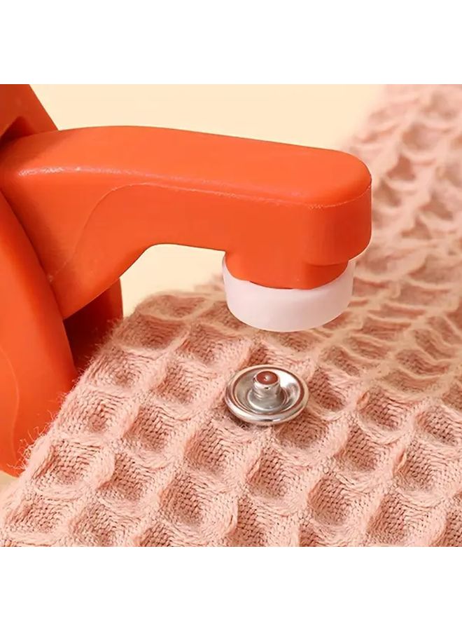 200 Buttons And 1 Plastic Hand Pliers Set For Fast Clothing And Quilt Production - Image 3