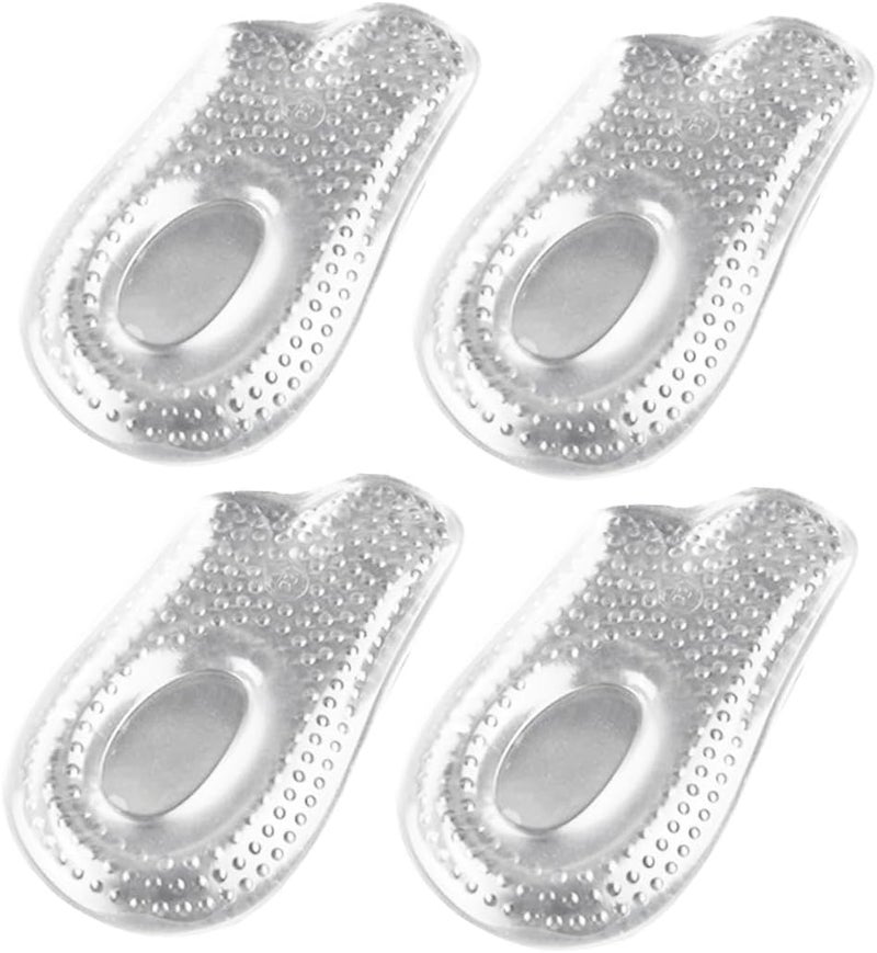 Gel Heel Cups Insoles 2 Pairs Gel Shoes Insert Foot Care Protector for High Heel Shoes for Foot Relief - Image 1