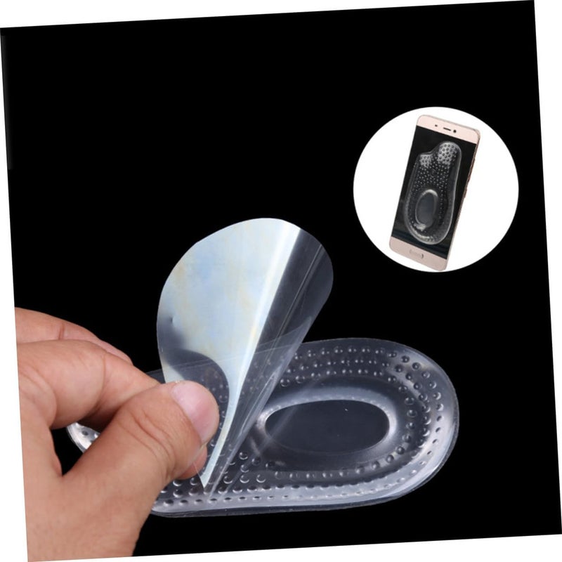 Gel Heel Cups Insoles 2 Pairs Gel Shoes Insert Foot Care Protector for High Heel Shoes for Foot Relief - Image 5