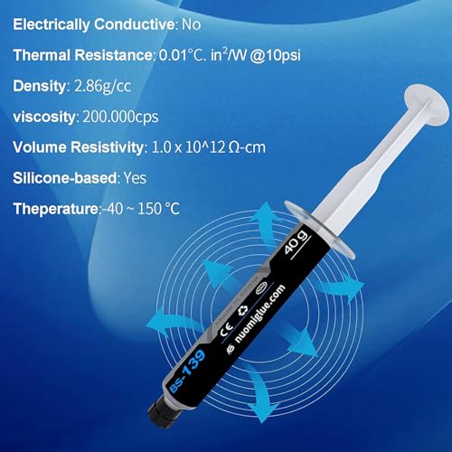 BSFF Thermal Paste, 80g with 6 Toolkit - Image 2