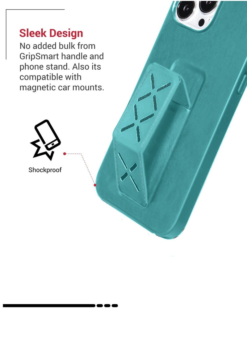 Wtech - Hand Grip Case Cover For Apple iPhone 13 Pro Sea Green - Image 1