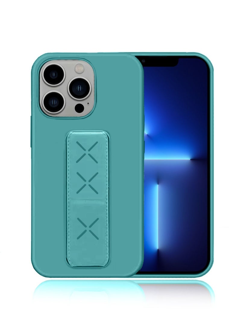 Wtech - Hand Grip Case Cover For Apple iPhone 13 Pro Sea Green - Image 1