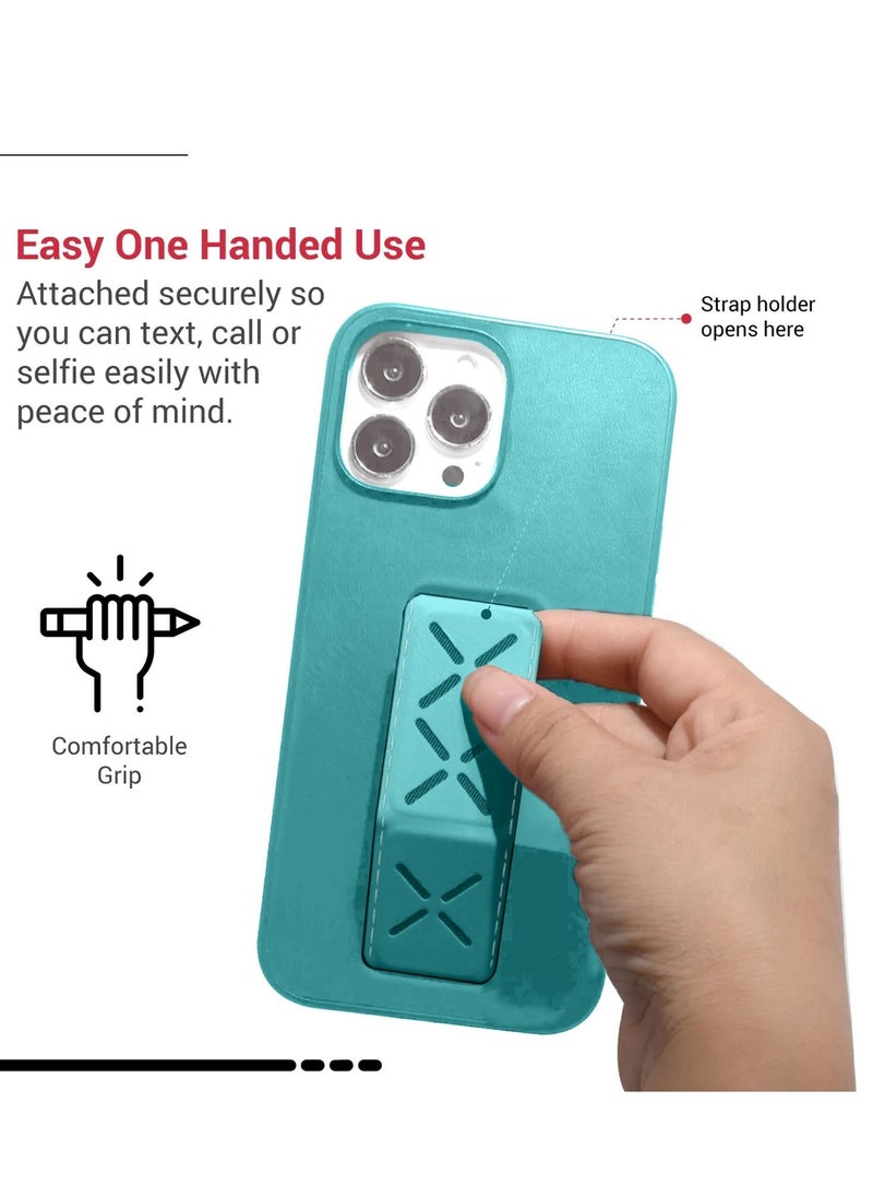 Wtech - Hand Grip Case Cover For Apple iPhone 13 Pro Sea Green - Image 1