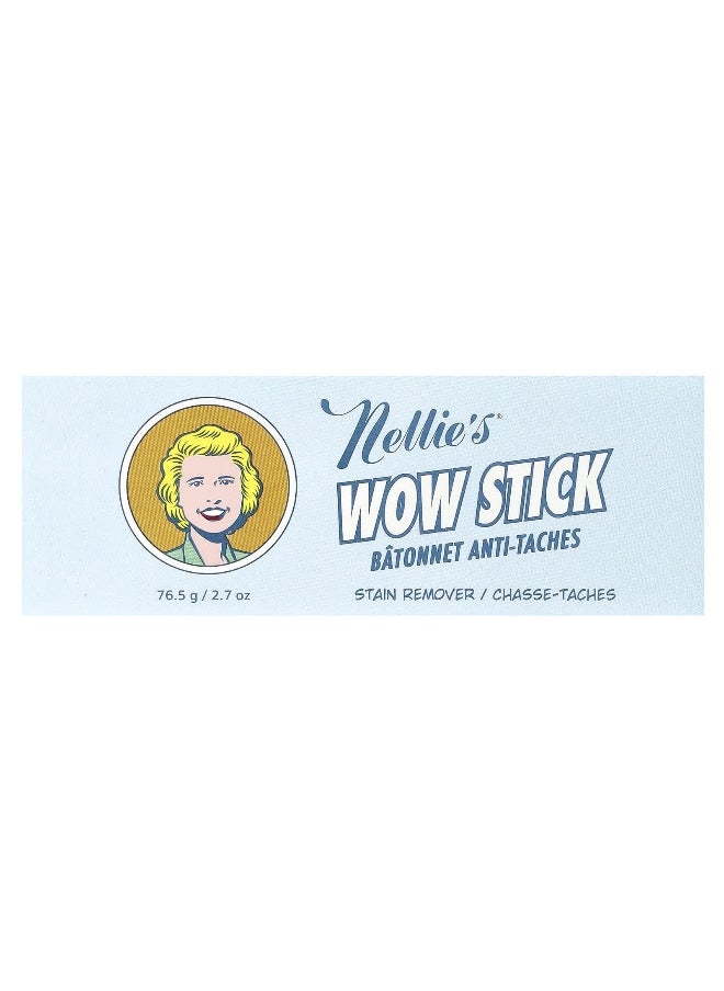 Nellie's Nellie's, Wow Stick, Stain Remover, 2.7 oz (76.5 g)  - Image 1