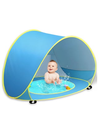 Baby Beach Tent, Baby Pool Tent, Pop Up Beach Tent Sun Shade for Beach, Portable Baby Travel Tent with Mini Pool, Indoor Outdoor Baby Play Tent, Portable UPF 50+ UV Protection Sun Shelters - pzsku/ZA1EDC76E07A2723BC6DDZ/45/_/1721276154/5b665df8-358c-49d8-9aff-96c940a49972