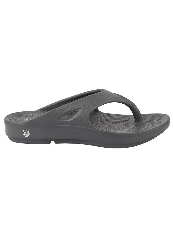 Neoz Extra Soft Men's Slippers with Cushion FootBed for Adult | Comfortable & Light Weight | Stylish & Anti-Skid | Waterproof & Regular Flip Flops for Gents/Boys, M-CLASSIC-CARBON_6 - Image 4