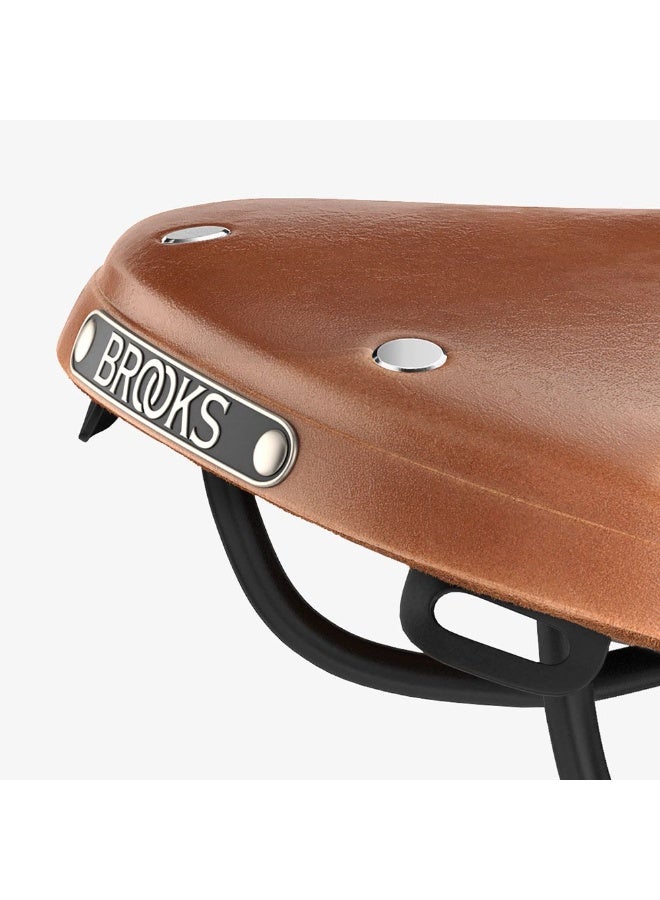Brooks England Brooks B17 Narrow Leather Saddle Honey - Image 5