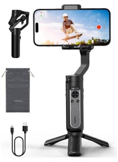 hohem Hohem iSteady XE 3-Axis Handheld Gimbal Stabilizer for Smartphones Portable and Foldable with Face and Object Tracking for iPhone and Android  - Image 1