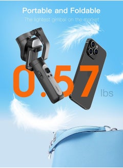 hohem Hohem iSteady XE 3-Axis Handheld Gimbal Stabilizer for Smartphones Portable and Foldable with Face and Object Tracking for iPhone and Android  - Image 5
