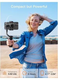hohem Hohem iSteady XE 3-Axis Handheld Gimbal Stabilizer for Smartphones Portable and Foldable with Face and Object Tracking for iPhone and Android  - Image 4
