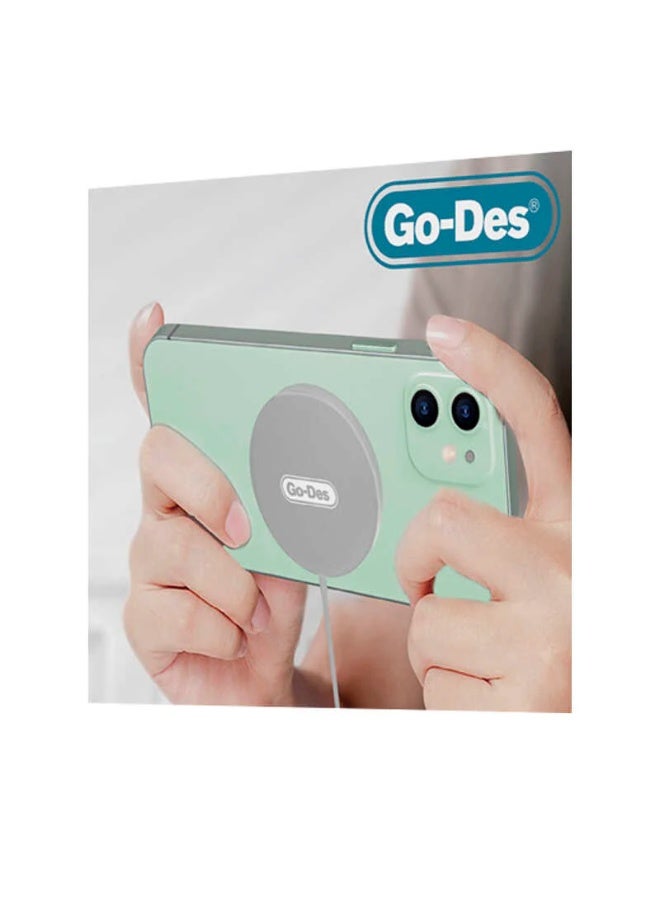 GO-DES Go Des GD-UC588 Magsafe Wireless Charger White - Image 3