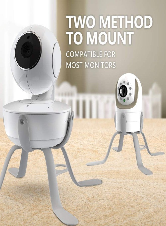 CHILLAX Universal Baby Monitor Holder - Flexible, Adjustable Mount for Small Baby Cameras - Compatible with Motorola, Infant Optics DXR-8 & More - Image 2
