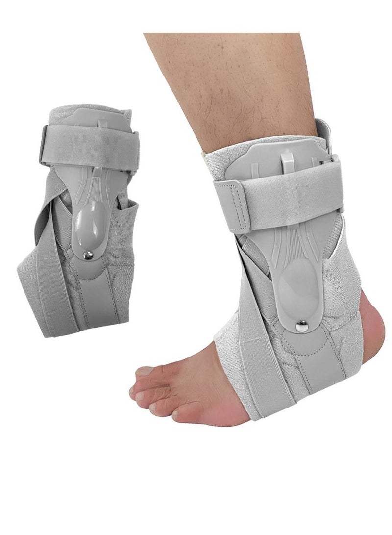 Sweet seven Advanced Ankle Support Brace with Stabilizers and Cross Fixing Belt - Sports Injury Recovery, Sprain Relief, Arthritis - 1 Piece (L) - Image 1