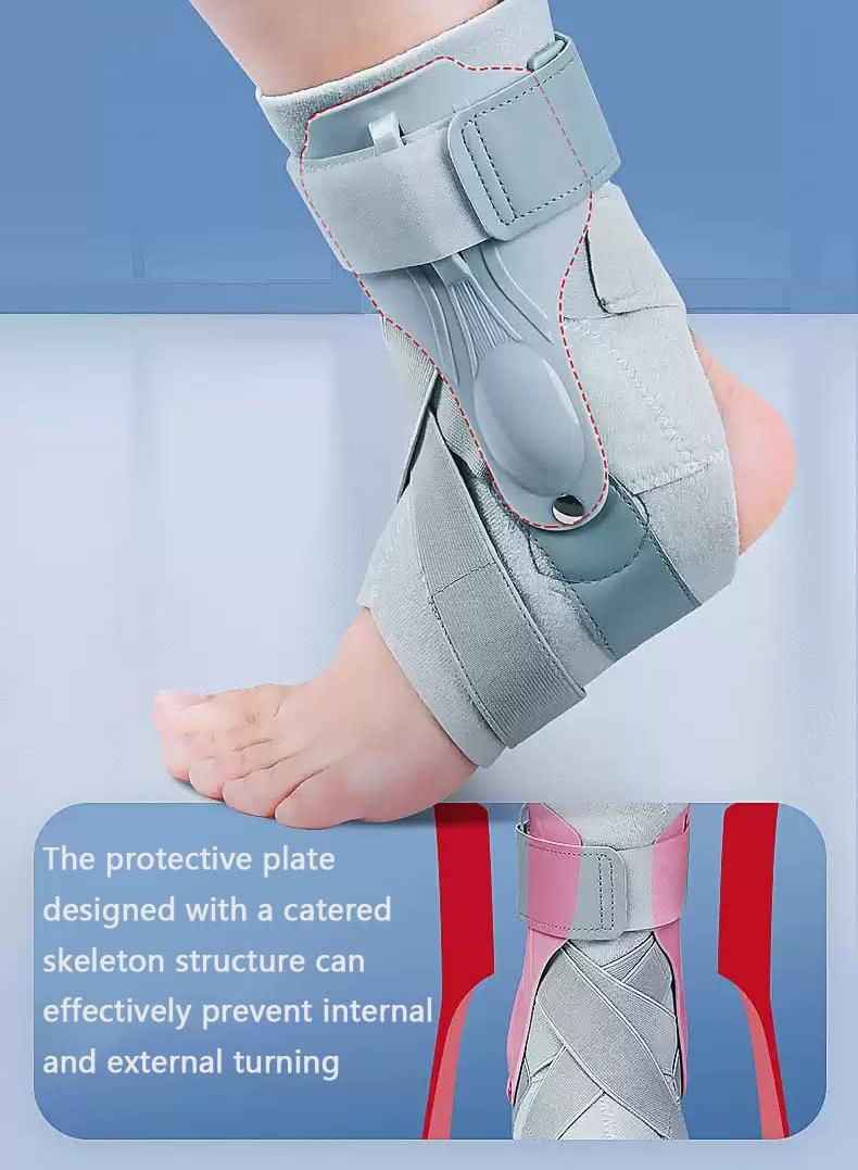Sweet seven Advanced Ankle Support Brace with Stabilizers and Cross Fixing Belt - Sports Injury Recovery, Sprain Relief, Arthritis - 1 Piece (L) - Image 4
