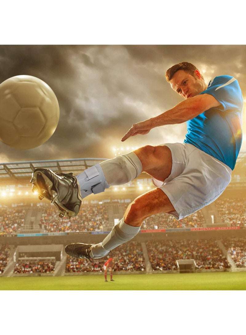 Sweet seven Advanced Ankle Support Brace with Stabilizers and Cross Fixing Belt - Sports Injury Recovery, Sprain Relief, Arthritis - 1 Piece (L) - Image 3