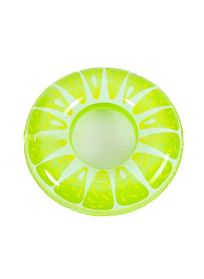 Thick Environmental Protection PVC Cartoon Inflatable Swimming Ring Summer Children's Water Park Floating Life Buoy Wholesale-Color:Watermelon-Specifications:60 # (pvc Thickened)  - Image 5