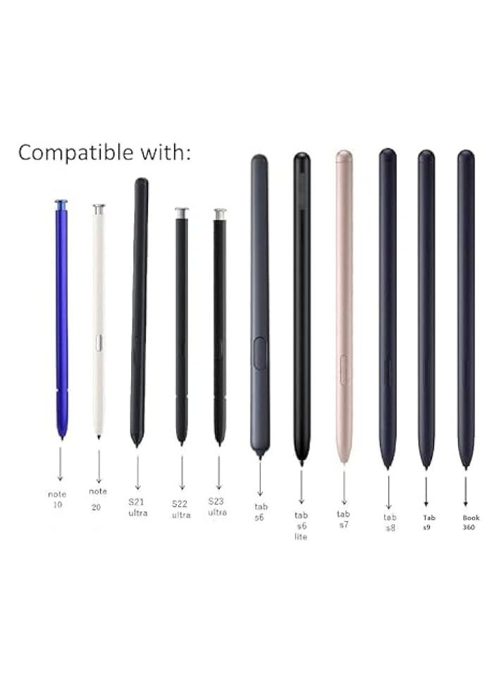 PROMASS S24 Ultra Pen Tips,Nibs Replacement for Galaxy Tab S8/S8+,S9/S9+/S9 Ultra/S9 FE All Verison Stylus S Pen Replacement Tips/Nibs+Tweezers (5Pcs Tips-Black)  - Image 3