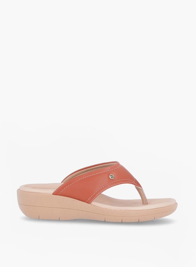 Piccadilly Women Solid Slip-On Flatform Sandals  - Image 2