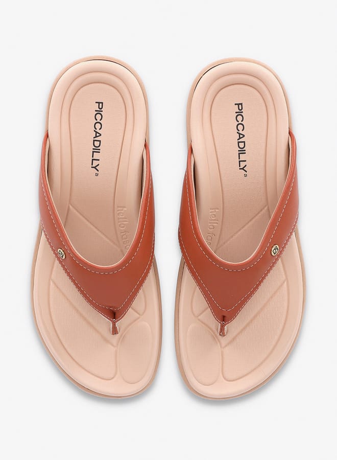 Piccadilly Women Solid Slip-On Flatform Sandals  - Image 3
