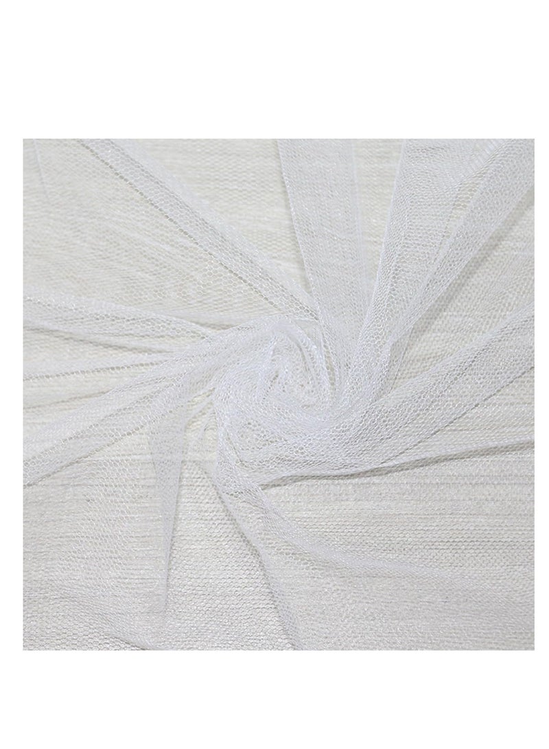 إي سي في في سرير أطفال عالمي مع ناموسية، لون أبيض - Image 3