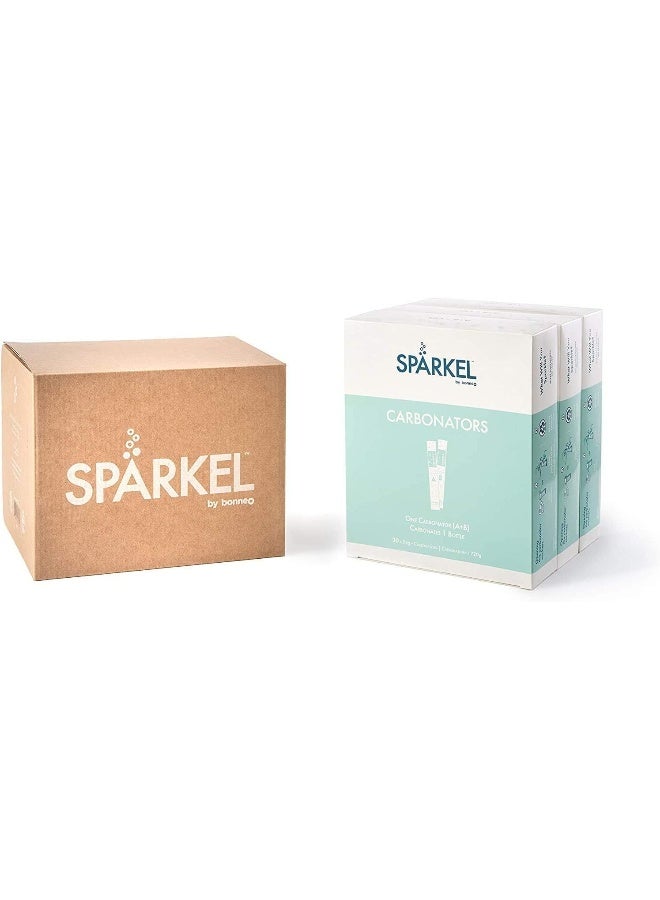 Spärkel Carbonator 90-Pack (3 x Carbonator 30-Packs) - For Spärkel Beverage System Sparkling Water and Soda Maker  - Image 4