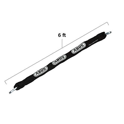 ABUS Hardened Steel 8KS 6 Foot x 5/16" Thick Square Security Chain for Bikes, Containers, Trailers, ATV's, Motorcycles and Personal/Industrial Property - Image 5