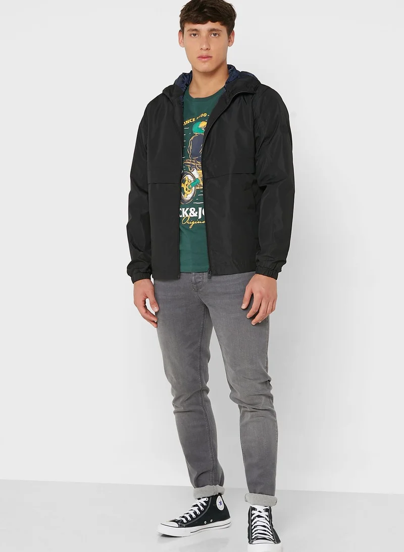 JACK & JONES Solid Essential Hoodie