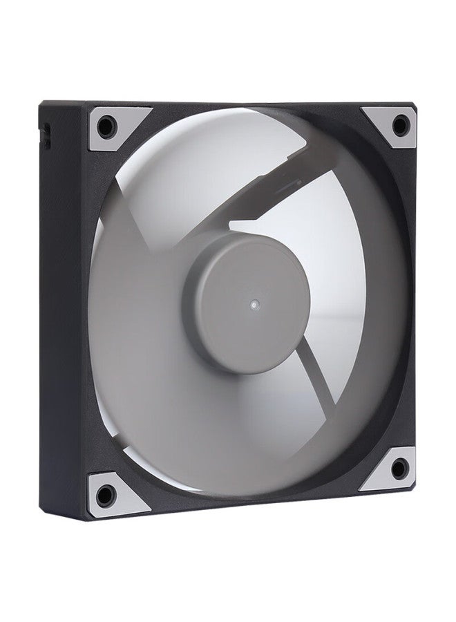 Sama Pingtouge V1 Performance Edition Black Matte 12cm Case Cooling Fan, 9 Blades, High Airflow, Hydraulic Bearing, Pwm Speed Control, Small 4-pin Multi-fan Series Connection - Image 3